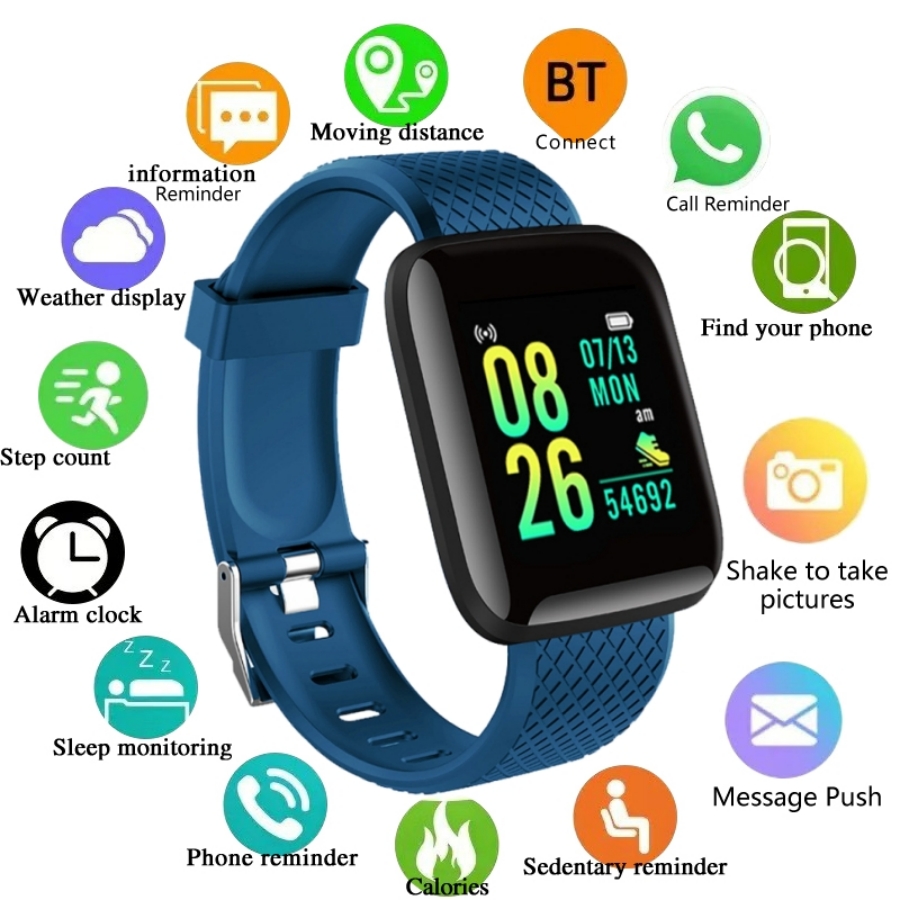 Smartwatch Watches For Girls - Smartwatch Sportowy Bransoletka Fitness Sterowanie Muzyką