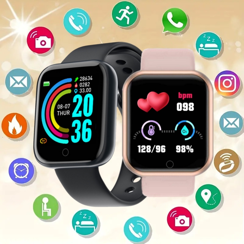 Smartwatch Watches For Girls - Inteligentny zegarek wiadomość przypomnienie kontrola muzyki