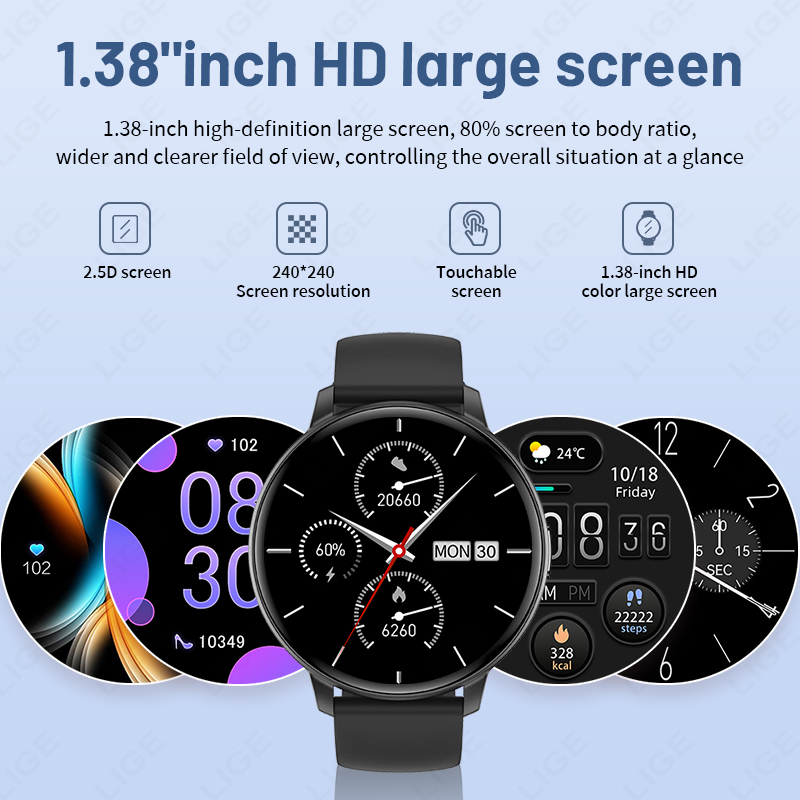 LIGE Nowy Smartwatch z Funkcją – Watches Ladies Smartwatch recenzja i cena