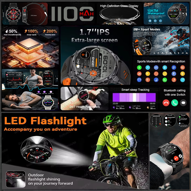 Smartwatch T-REX 3 Military dl – Altimeter Compass Watch recenzja i cena