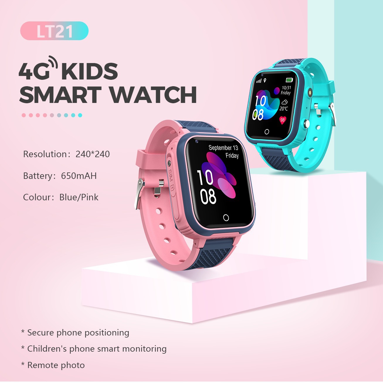 Smartwatch dla dzieci z kamerą – Smartwatch Watches For Kids recenzja i cena