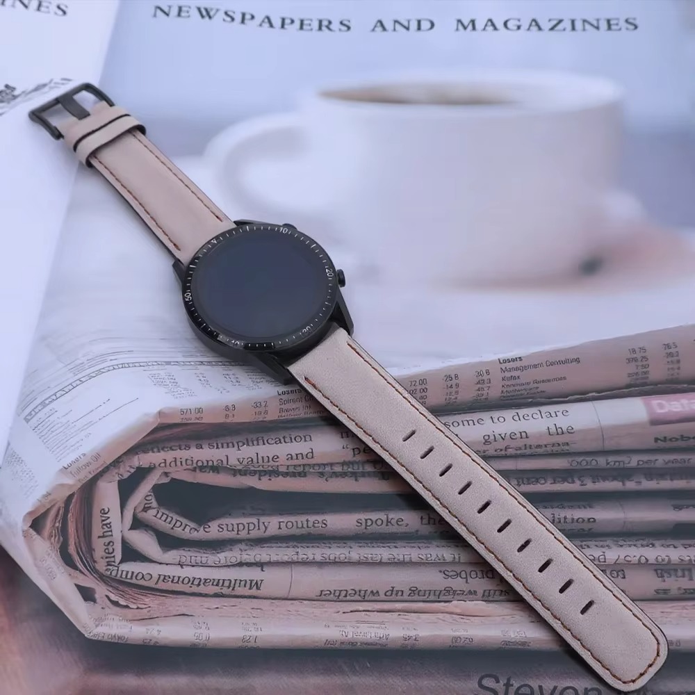 20 mm, 22 mm – skórzany pasek  – Smartwatch Vintage Watches For Women recenzja i cena