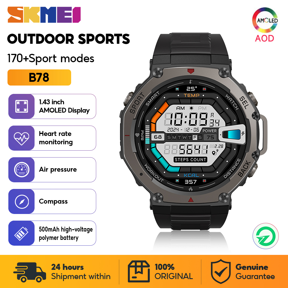 SKMEI Wojskowe Smartwatche Spo – Smartwatch Watches For Girls recenzja i cena