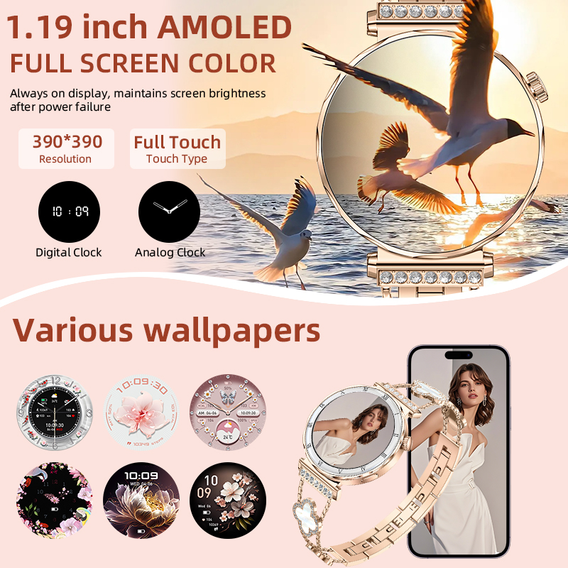 Nowy damski smartwatch LIGE z  – Watches Ladies Smartwatch recenzja i cena