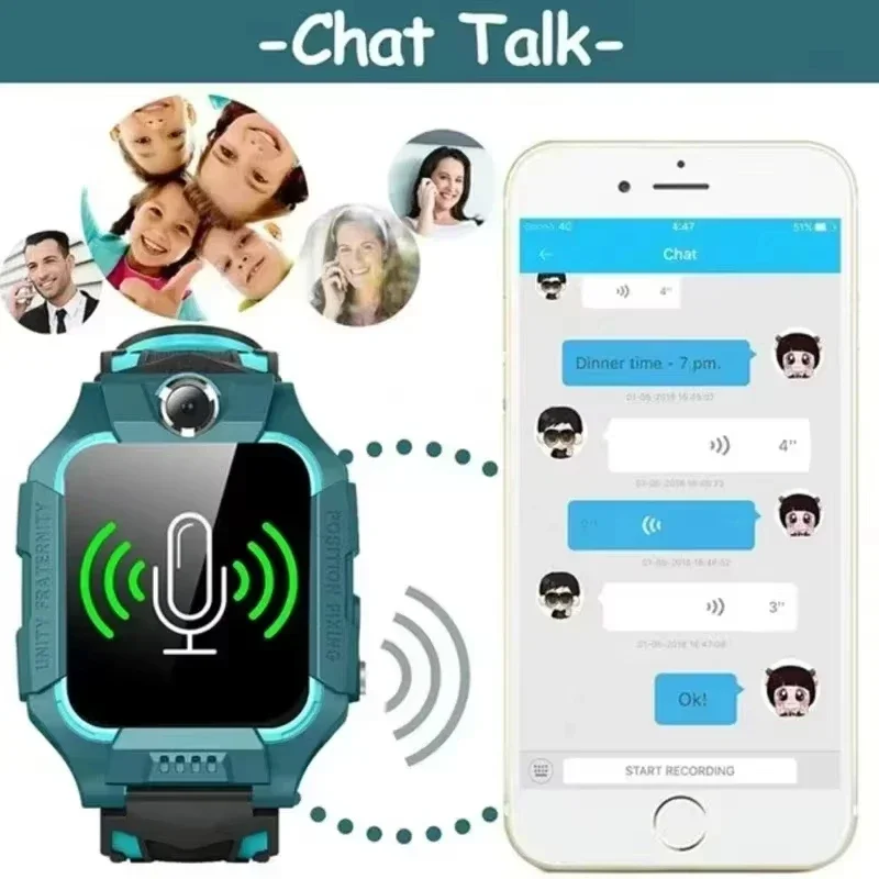 Lenovo 2026 Nowy Wodoodporny S – Smartwatch Watches For Kids With Gps recenzja i cena