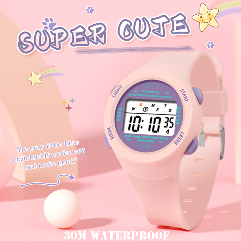 Elektroniczny zegarek dla dzie – Smartwatch Digital Watches For Kid Girl recenzja i cena