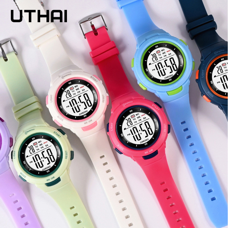 UTHAI Zegarki dla dzieci Moda  – Smartwatch Digital Watches For Kid Girl recenzja i cena