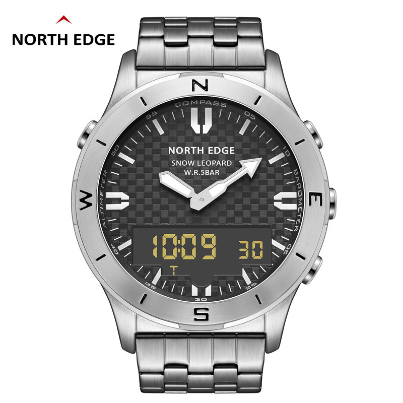 NORTH EDGE męski sportowy zega – Altimeter Compass Watch recenzja i cena